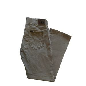 Mens Lee Extreme Motion straight fit tapered leg pants size 34x32